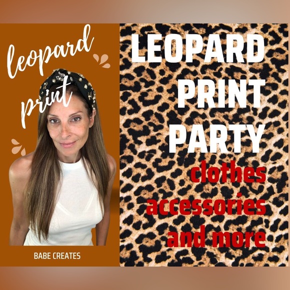 I’m having a quick live show tomorrow at 2pm showcasing all things leopard print - Picture 1 of 1